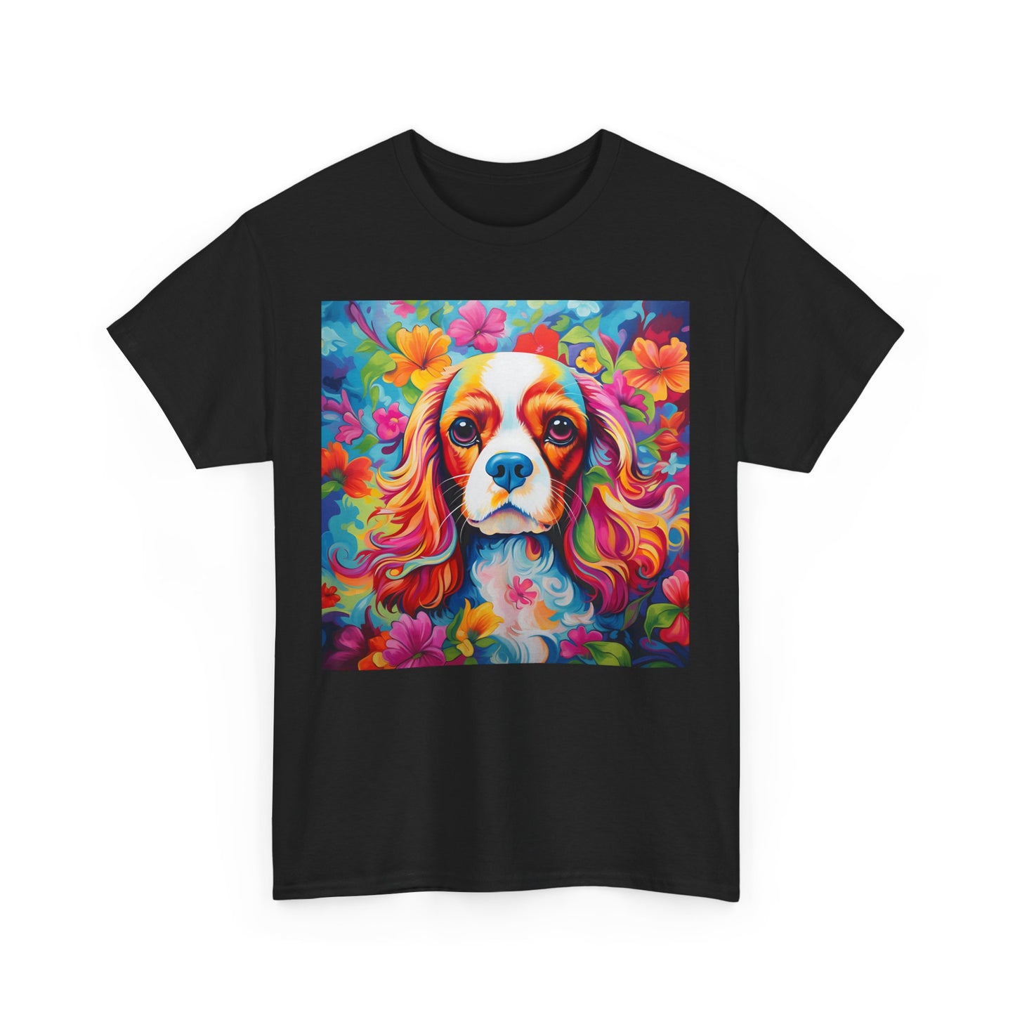 Floral Dog Lovers Shirt With Dog Paw, Dog Paw Gift, Dog Lover T-Shirt, Dog Mom Gifts for Dog Mom Lover, Cat Mom Gift, Dog Tee