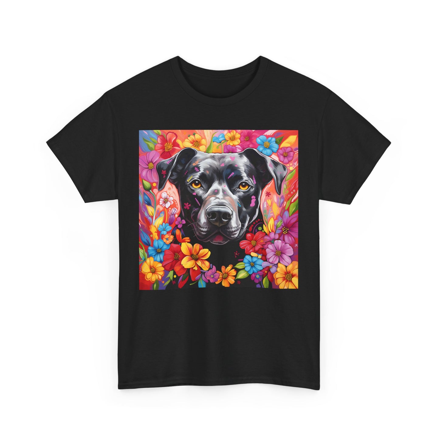 Floral Dog Shirt Gift For Dog Mom, Flower Dog Shirt, Wildflower T-Shirt, Dog Lover Outfit, Cute Puppy Shirt, Dog Owner Gift, Funny Dog Tee
