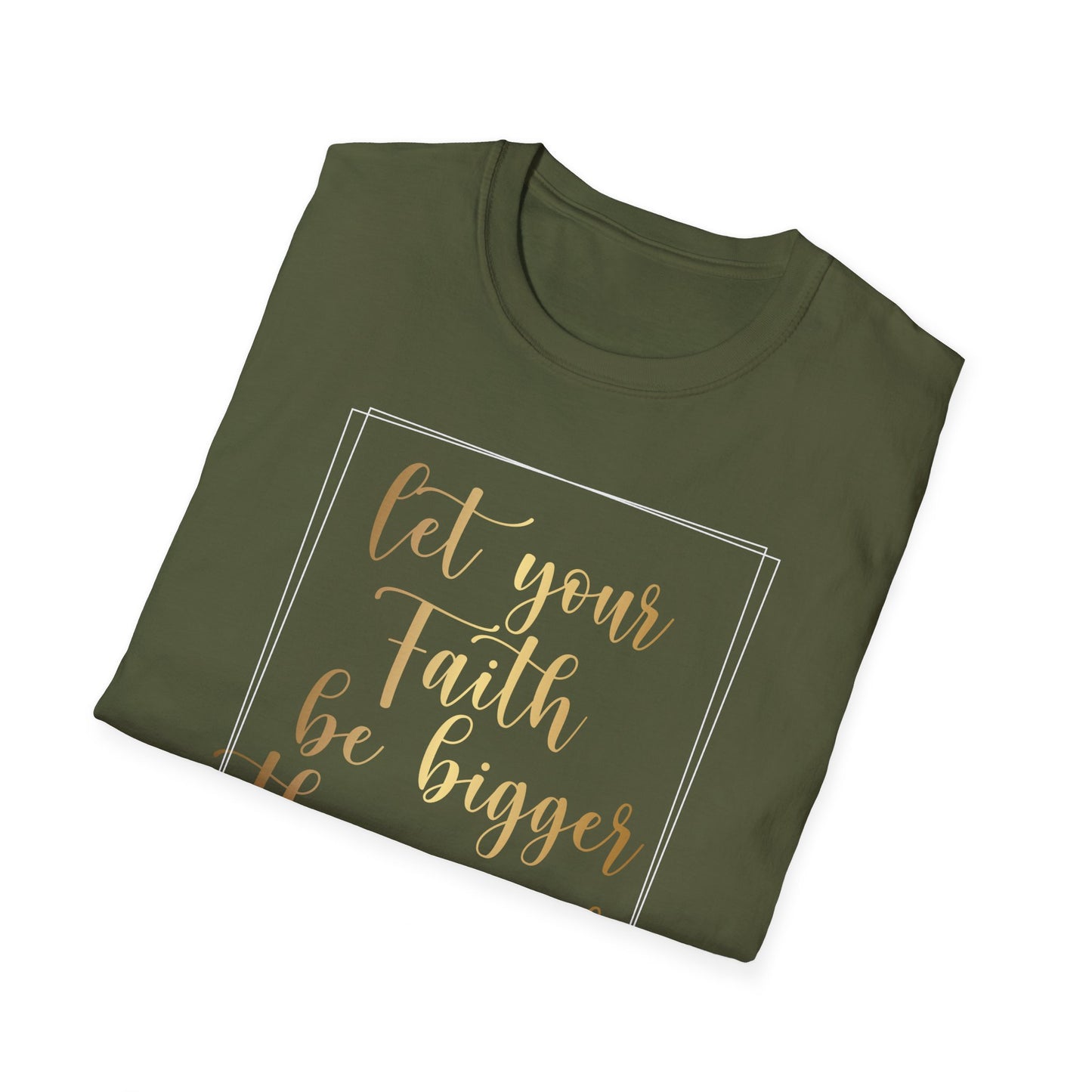 Let Your Faith Be Bigger Than Your Fear, Inspirational Gift, Inspirational T-Shirt Gift, Trust in Yourself T-Shirt, Inspire T-shirt, Motivational T-Shirts, Inspirational T-Shirt Gift, Inspire, Dream Create Share T=Shirt Gift, Tee Gift, Good Mood