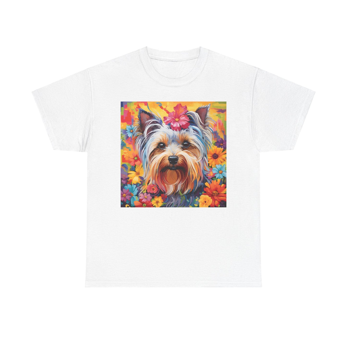 Floral Dog Lovers Shirt With Dog Paw, Dog Paw Gift, Dog Lover T-Shirt, Dog Mom Gifts for Dog Mom Lover, Cat Mom Gift, Dog Tee