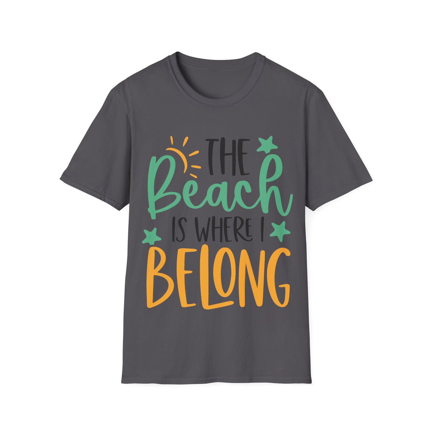 The Beach Is Where I Belong Shirt, Beach Lovers Shirt, Happy Holiday Tee, Summer Shirt, Funny Holiday Shirt, Cruise Vacation Tee