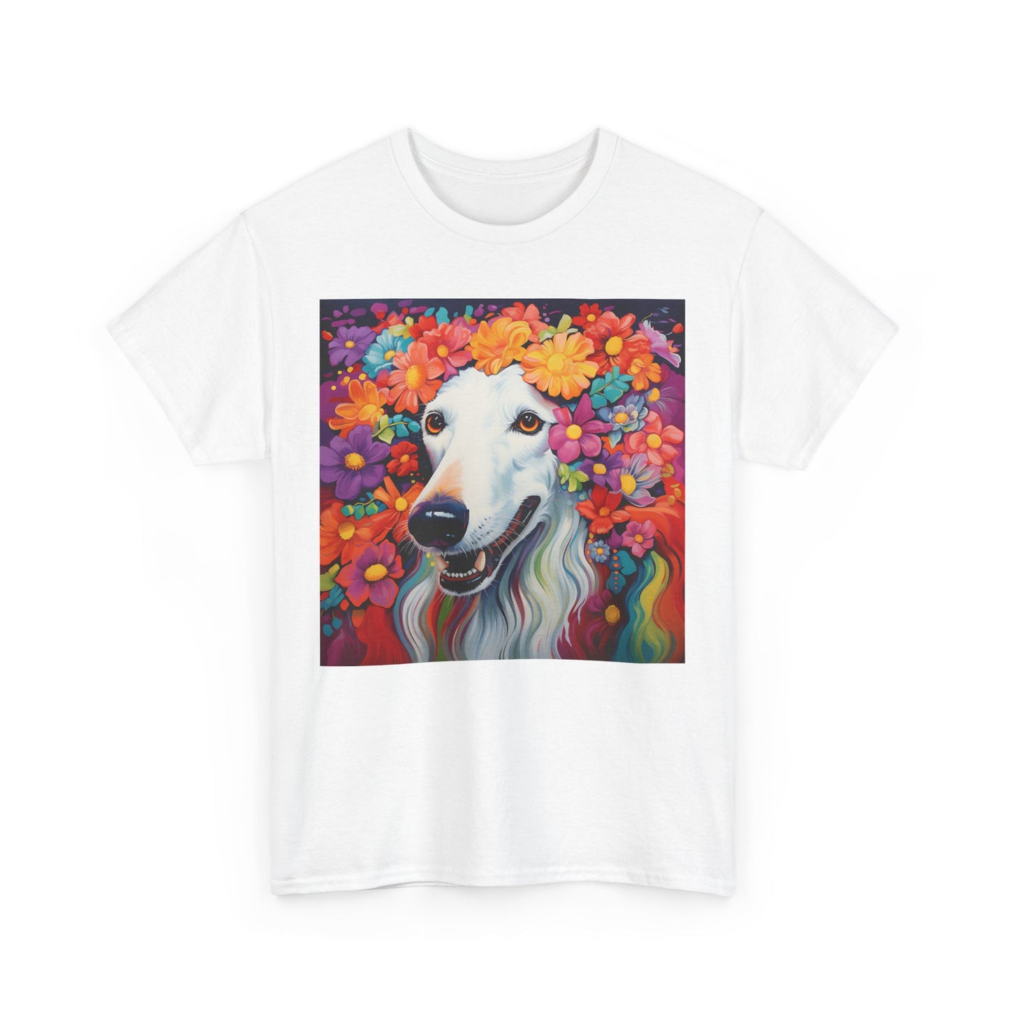 Floral Dog Lovers Shirt With Dog Paw, Dog Paw Gift, Dog Lover T-Shirt, Dog Mom Gifts for Dog Mom Lover, Cat Mom Gift, Dog Tee