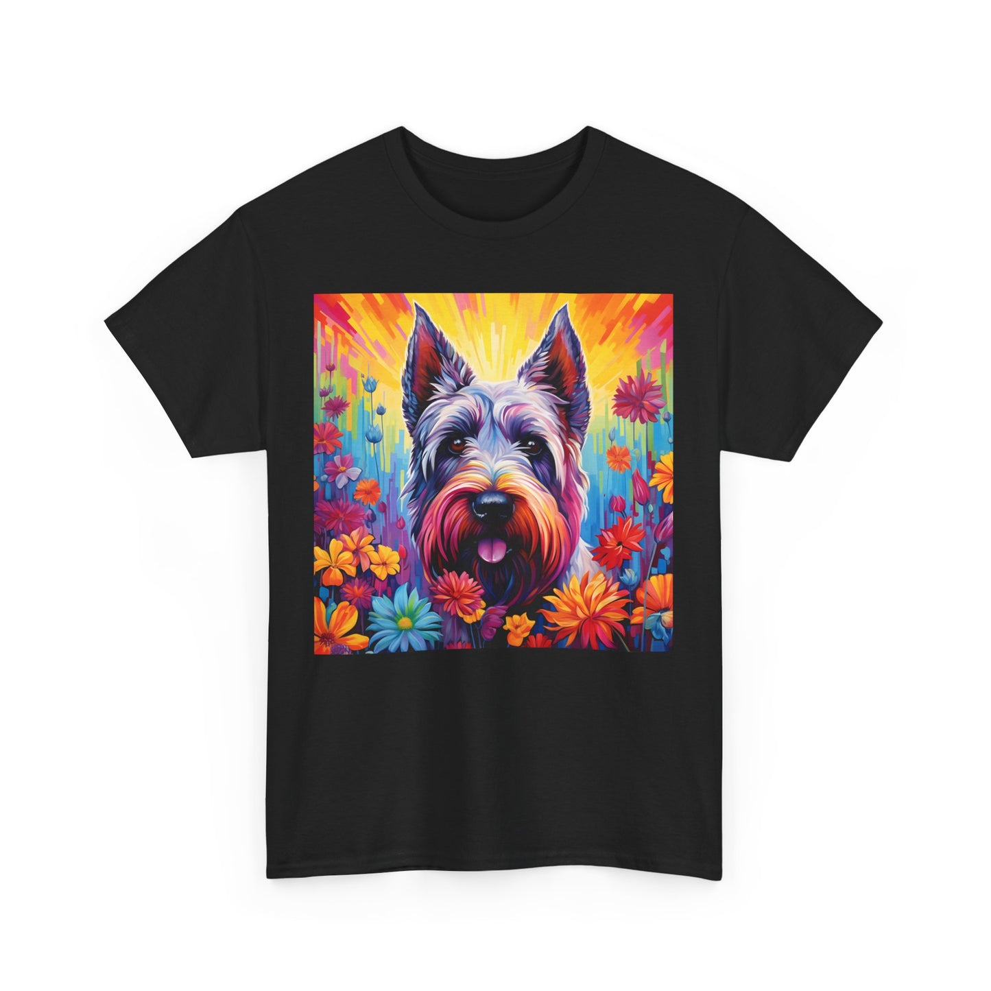 Floral Dog Lovers Shirt With Dog Paw, Dog Paw Gift, Dog Lover T-Shirt, Dog Mom Gifts for Dog Mom Lover, Cat Mom Gift, Dog Tee