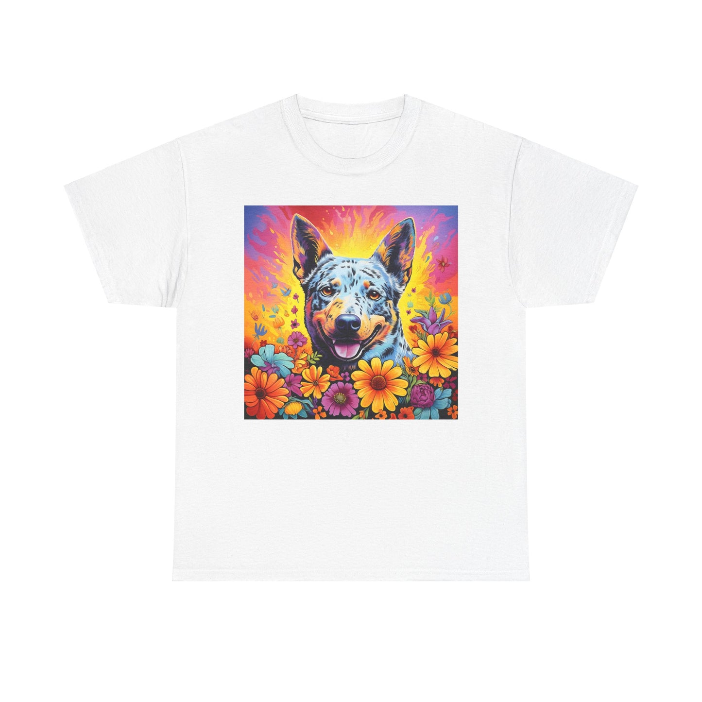 Floral Dog Shirt Gift For Dog Mom, Flower Dog Shirt, Wildflower T-Shirt, Dog Lover Outfit, Cute Puppy Shirt, Dog Owner Gift, Funny Dog Tee