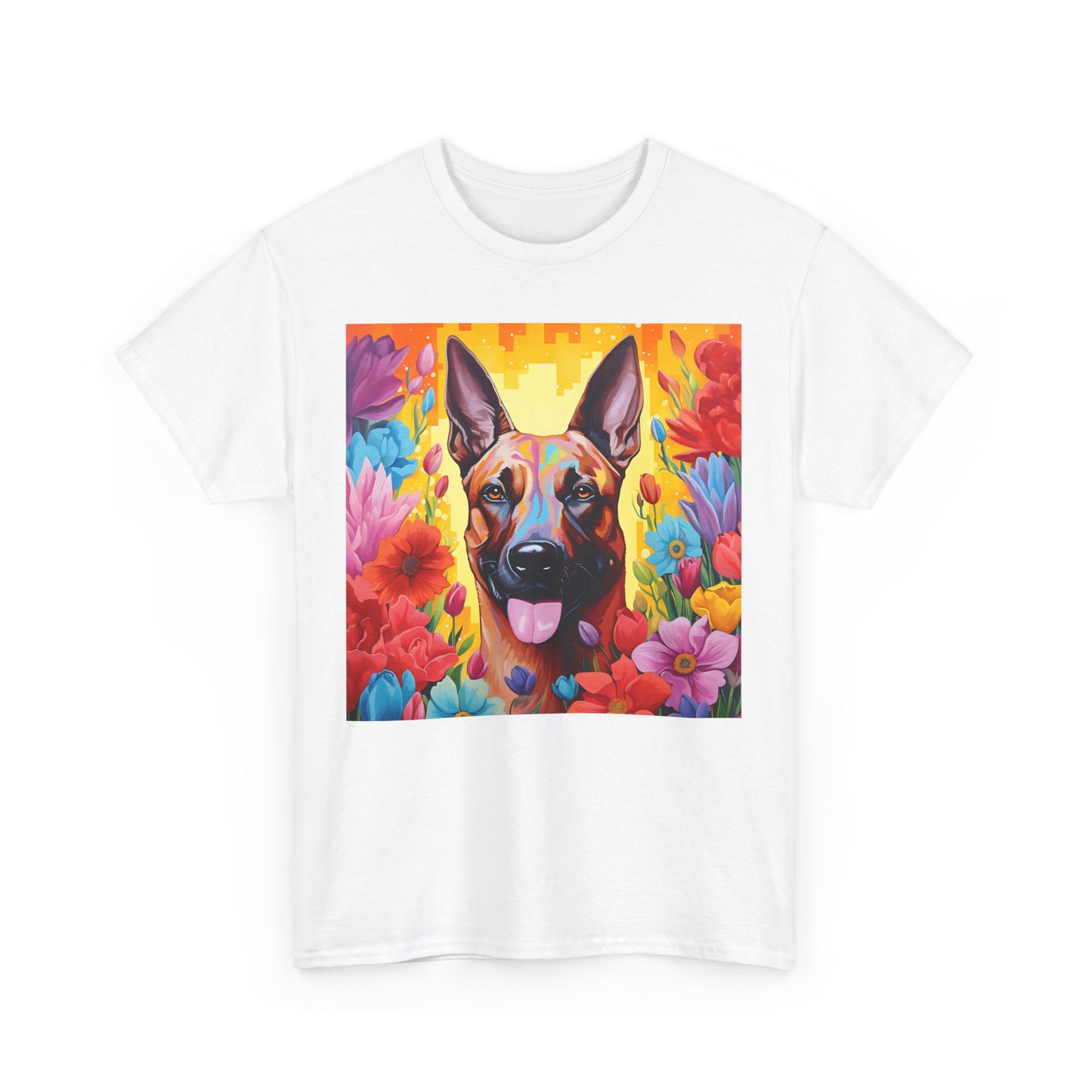 Floral Dog Shirt Gift For Dog Mom, Flower Dog Shirt, Wildflower T-Shirt, Dog Lover Outfit, Cute Puppy Shirt, Dog Owner Gift, Funny Dog Tee