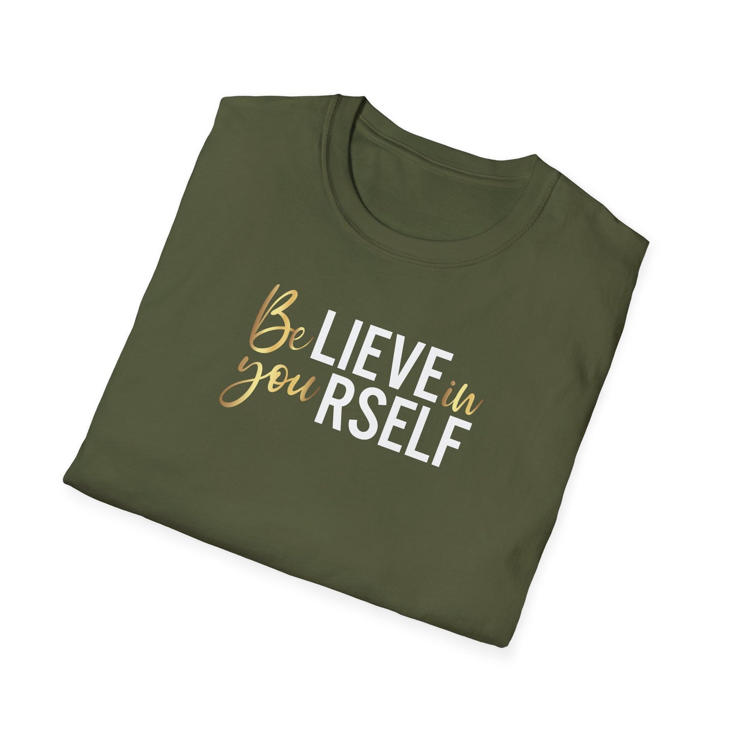Believe In Yourself, Inspirational Gift, Inspirational T-Shirt Gift, Trust in Yourself T-Shirt, Inspire T-shirt, Motivational T-Shirts, Inspirational T-Shirt