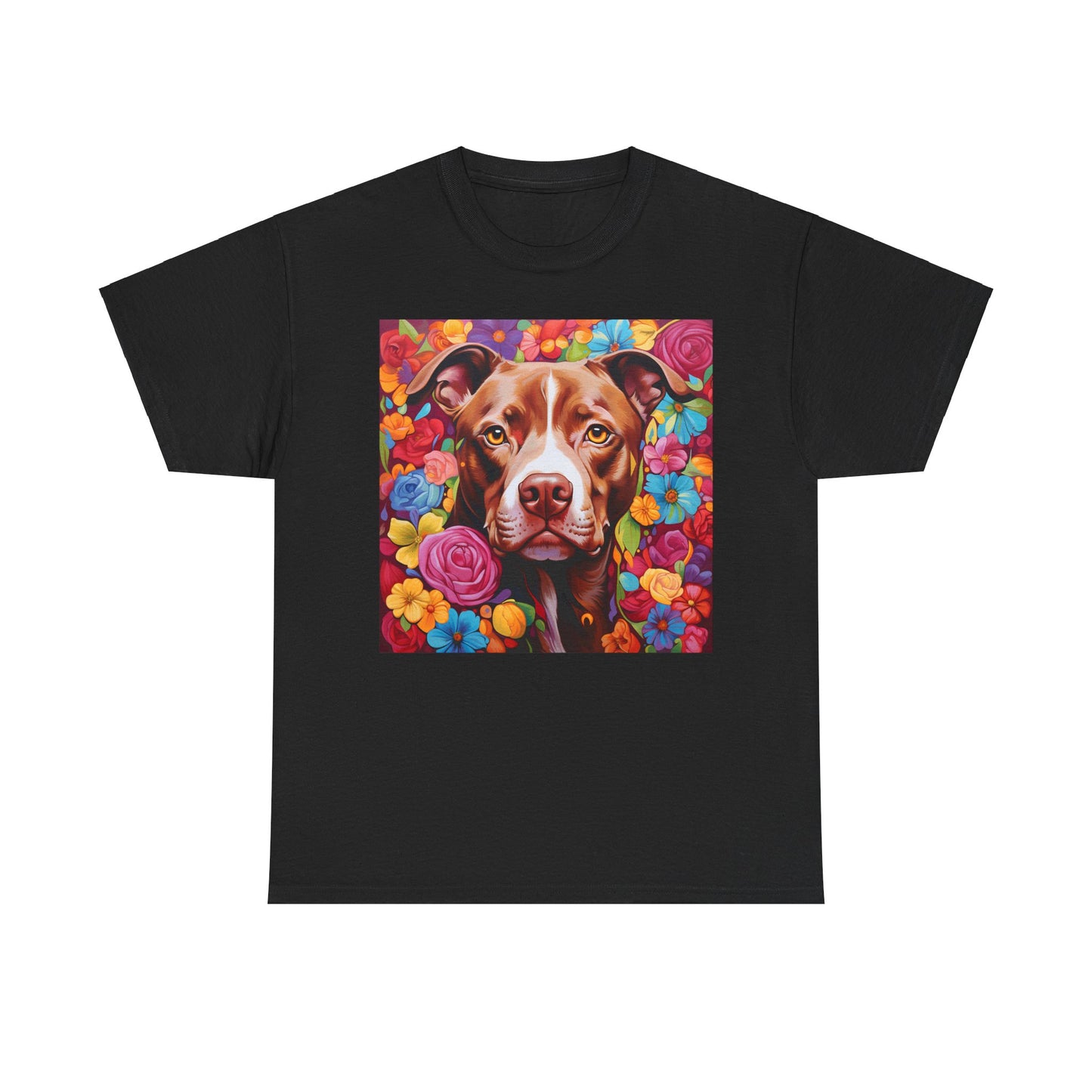 Floral Dog Lovers Shirt With Dog Paw, Dog Paw Gift, Dog Lover T-Shirt, Dog Mom Gifts for Dog Mom Lover, Cat Mom Gift, Dog Tee