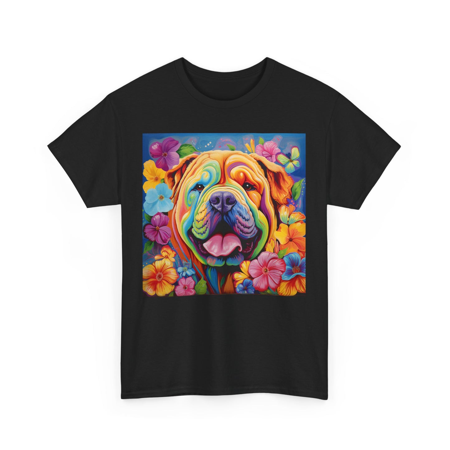 Floral Dog Lovers Shirt With Dog Paw, Dog Paw Gift, Dog Lover T-Shirt, Dog Mom Gifts for Dog Mom Lover, Cat Mom Gift, Dog Tee