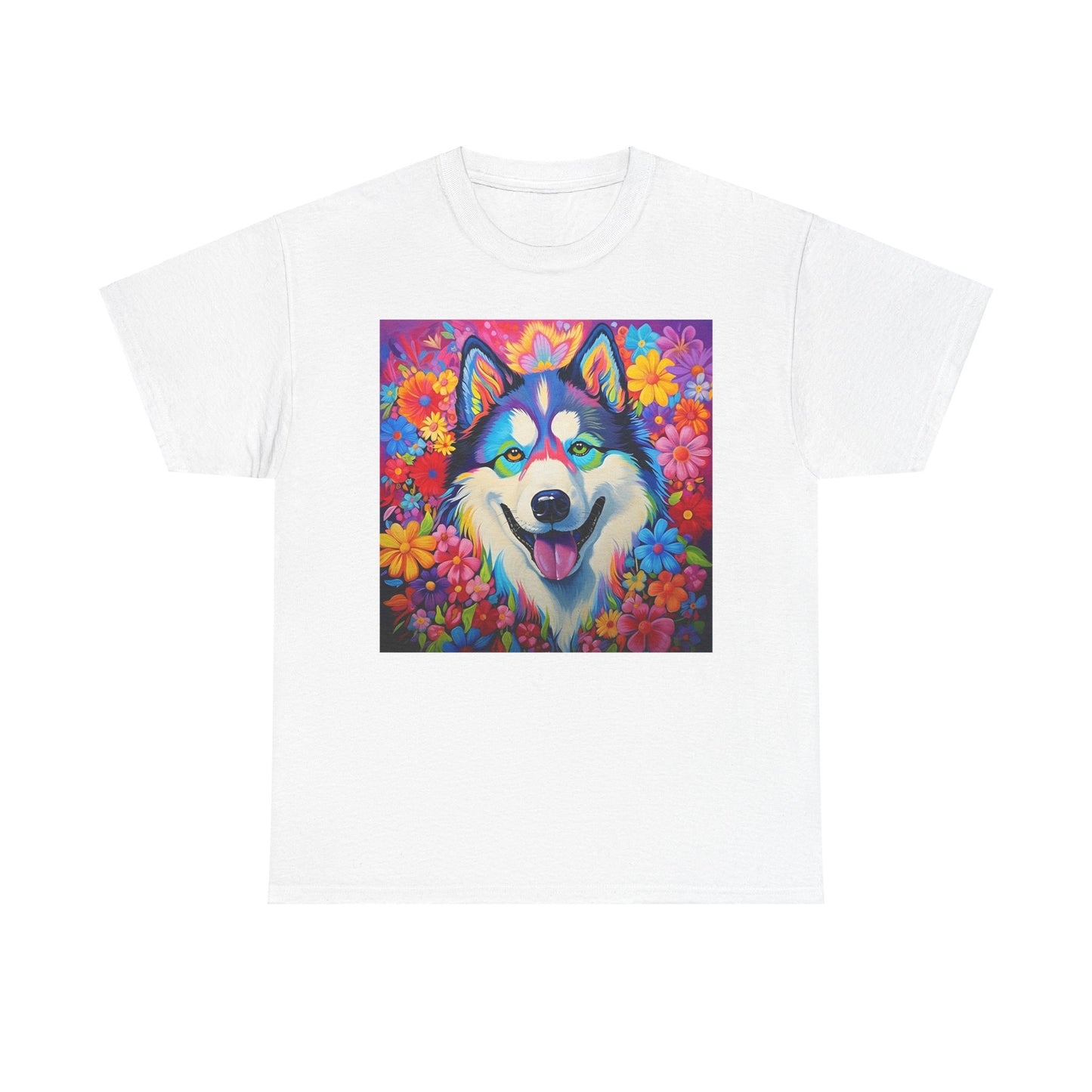 Floral Dog Shirt Gift For Dog Mom, Flower Dog Shirt, Wildflower T-Shirt, Dog Lover Outfit, Cute Puppy Shirt, Dog Owner Gift, Funny Dog Tee