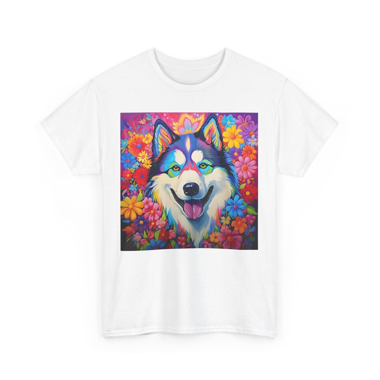 Floral Dog Shirt Gift For Dog Mom, Flower Dog Shirt, Wildflower T-Shirt, Dog Lover Outfit, Cute Puppy Shirt, Dog Owner Gift, Funny Dog Tee