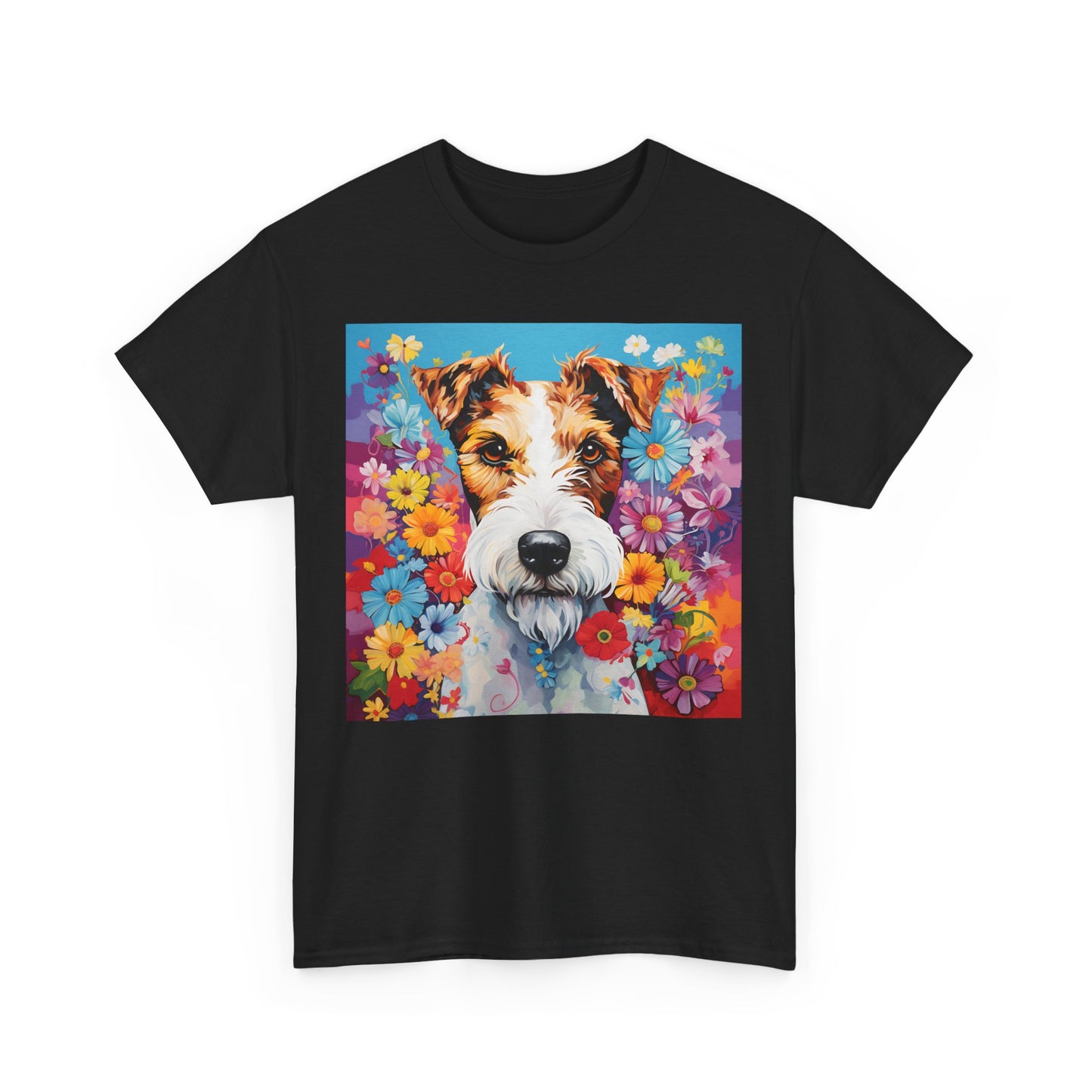 Floral Dog Lovers Shirt With Dog Paw, Dog Paw Gift, Dog Lover T-Shirt, Dog Mom Gifts for Dog Mom Lover, Cat Mom Gift, Dog Tee