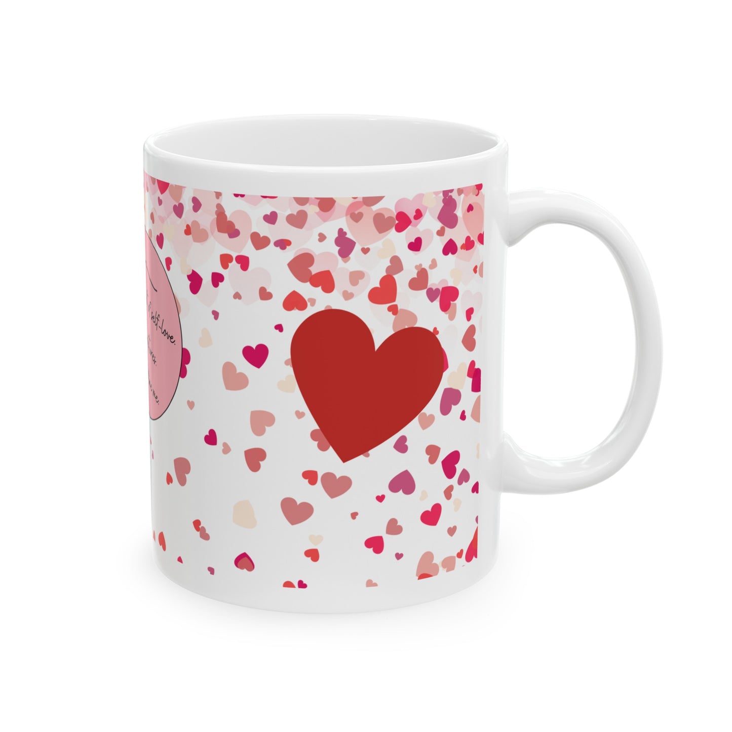 Daily Affirmation Coffee Mug, Positive Affirmations and Inspirational Quotes, Mom Mug Gift, Self Care Mug