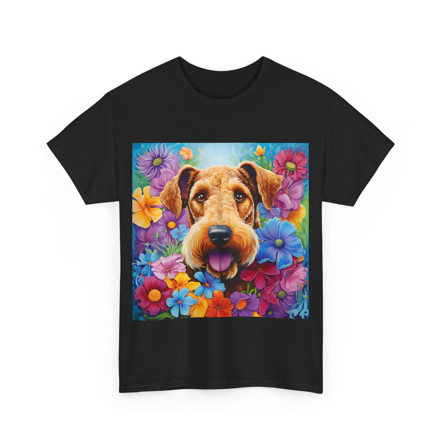 Floral Dog Shirt Gift For Dog Mom, Flower Dog Shirt, Wildflower T-Shirt, Dog Lover Outfit, Cute Puppy Shirt, Dog Owner Gift, Funny Dog Tee