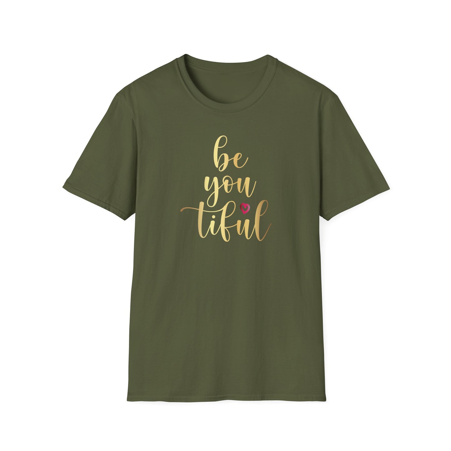 Be You Tiful, Inspirational Gift, Inspirational T-Shirt Gift, Trust in Yourself T-Shirt, Inspire T-shirt, Motivational T-Shirts, Inspirational T-Shirt
