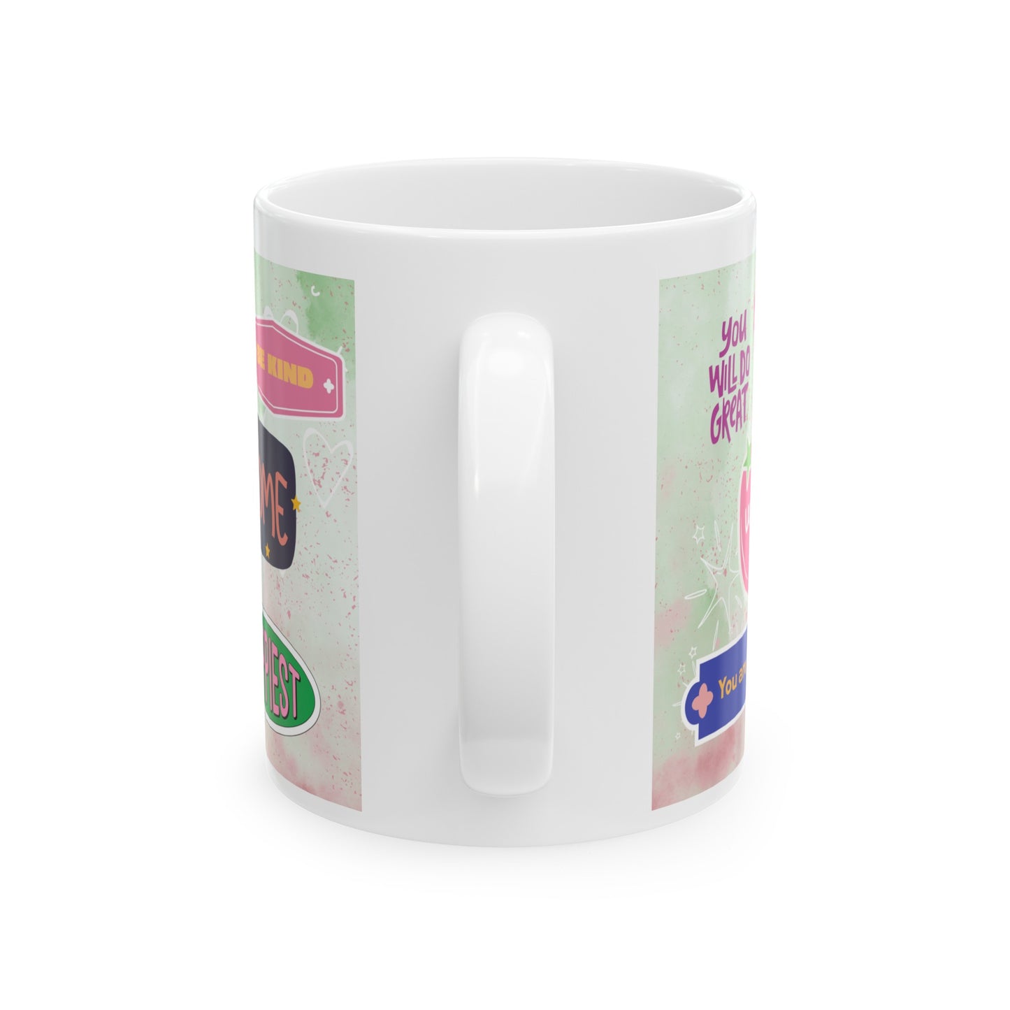 Daily Affirmation Coffee Mug, Positive Affirmations and Inspirational Quotes, Mom Mug Gift, Self Care Mug