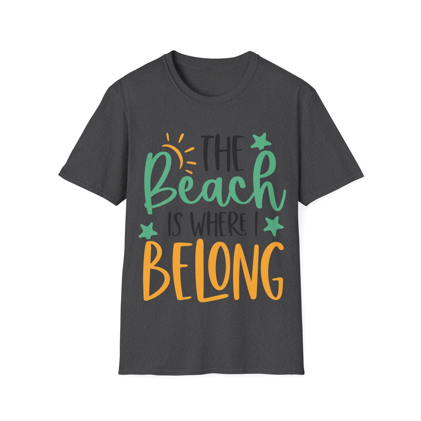 The Beach Is Where I Belong Shirt, Beach Lovers Shirt, Happy Holiday Tee, Summer Shirt, Funny Holiday Shirt, Cruise Vacation Tee
