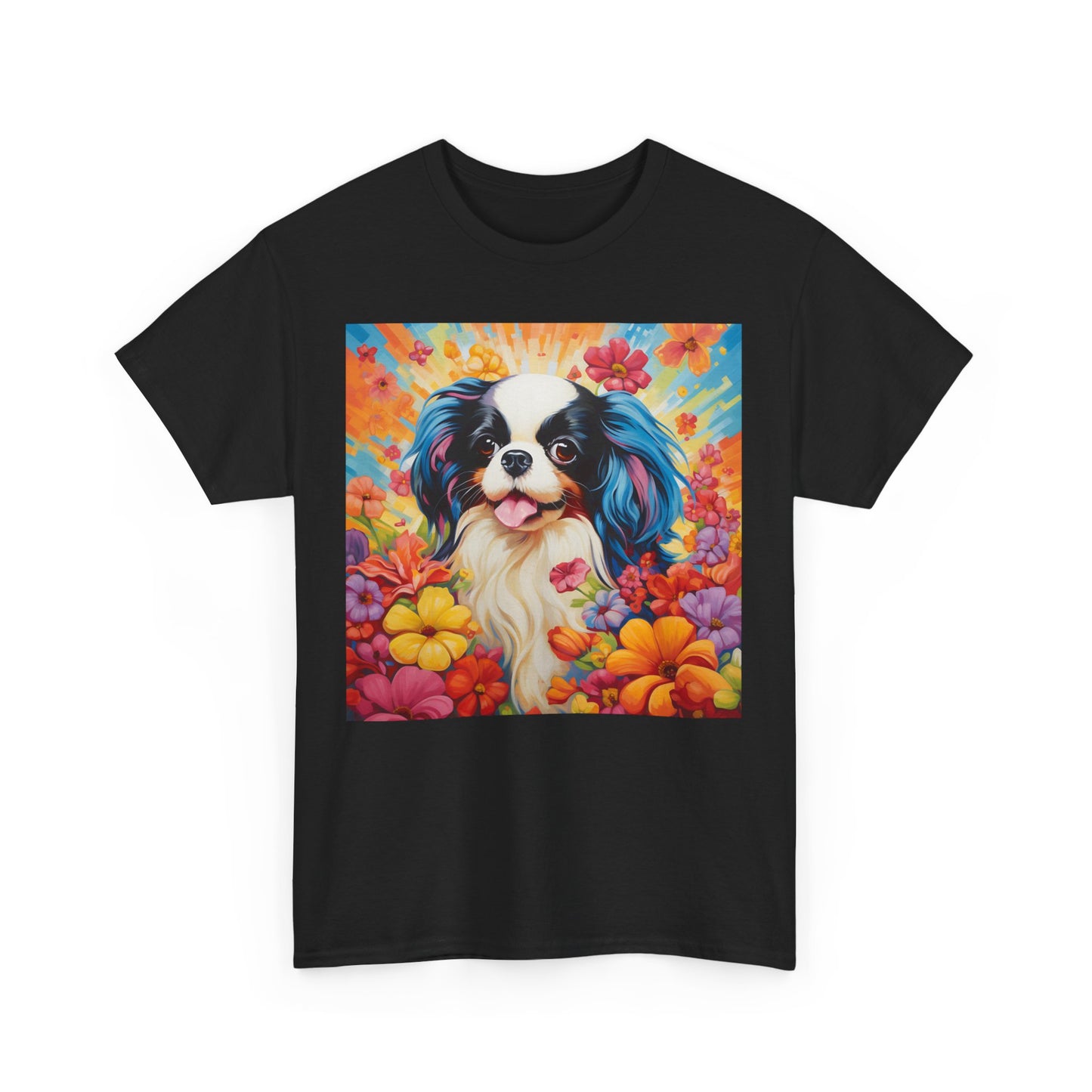Floral Dog Shirt, Floral Dog Tee, Flower Dog Shirt, Animal Lover Tee, Dog Lover Gift Tee, Cute Dog, Floral Dog Birthday Shirt, Floral Dog