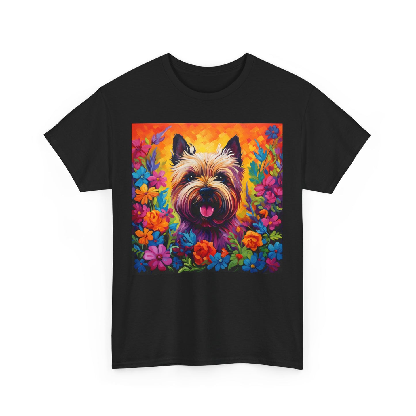 Floral Dog Lovers Shirt With Dog Paw, Dog Paw Gift, Dog Lover T-Shirt, Dog Mom Gifts for Dog Mom Lover, Cat Mom Gift, Dog Tee