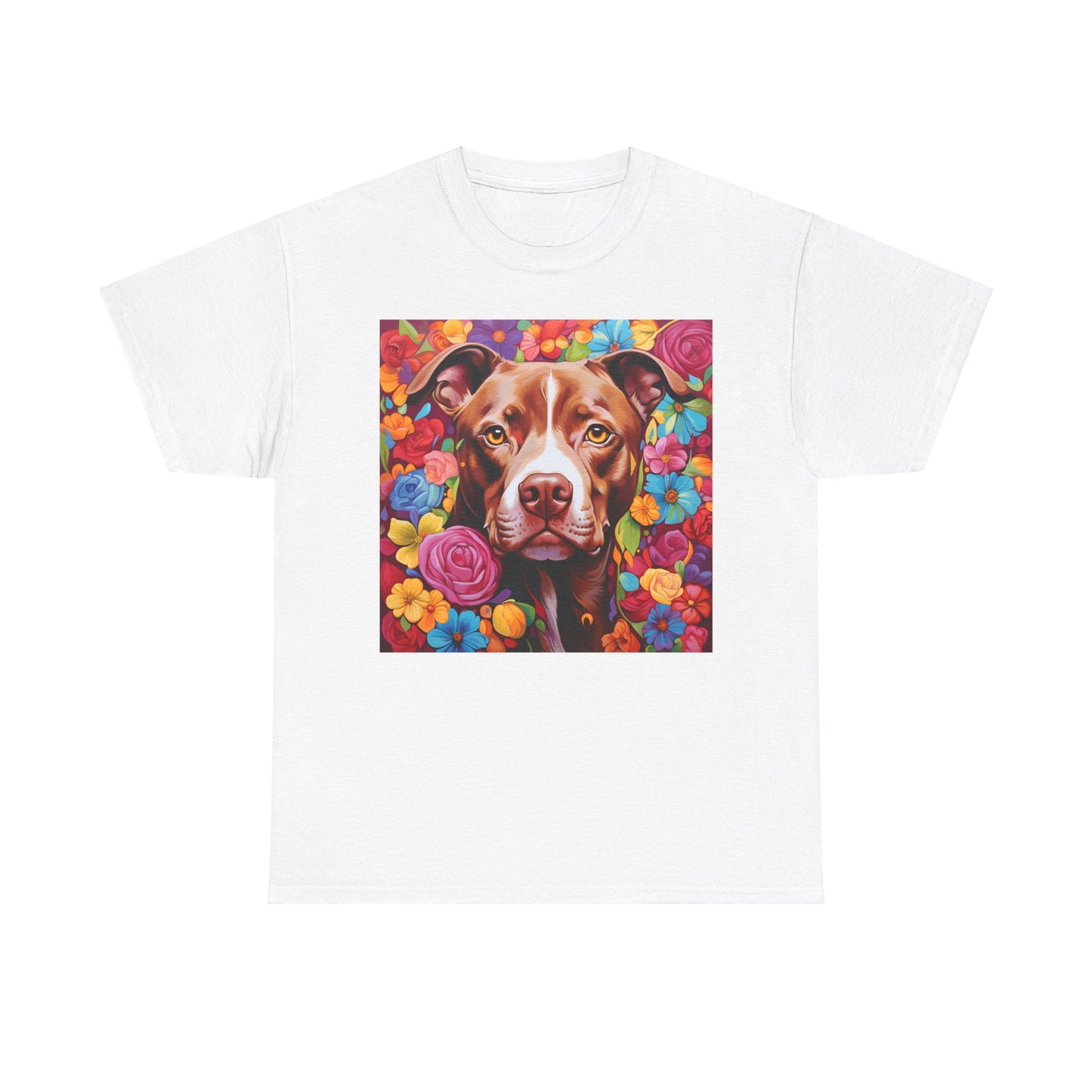Floral Dog Lovers Shirt With Dog Paw, Dog Paw Gift, Dog Lover T-Shirt, Dog Mom Gifts for Dog Mom Lover, Cat Mom Gift, Dog Tee