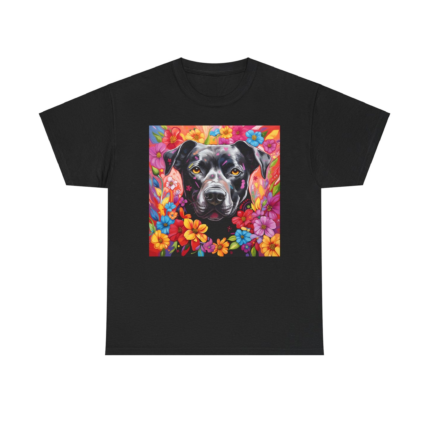 Floral Dog Shirt Gift For Dog Mom, Flower Dog Shirt, Wildflower T-Shirt, Dog Lover Outfit, Cute Puppy Shirt, Dog Owner Gift, Funny Dog Tee