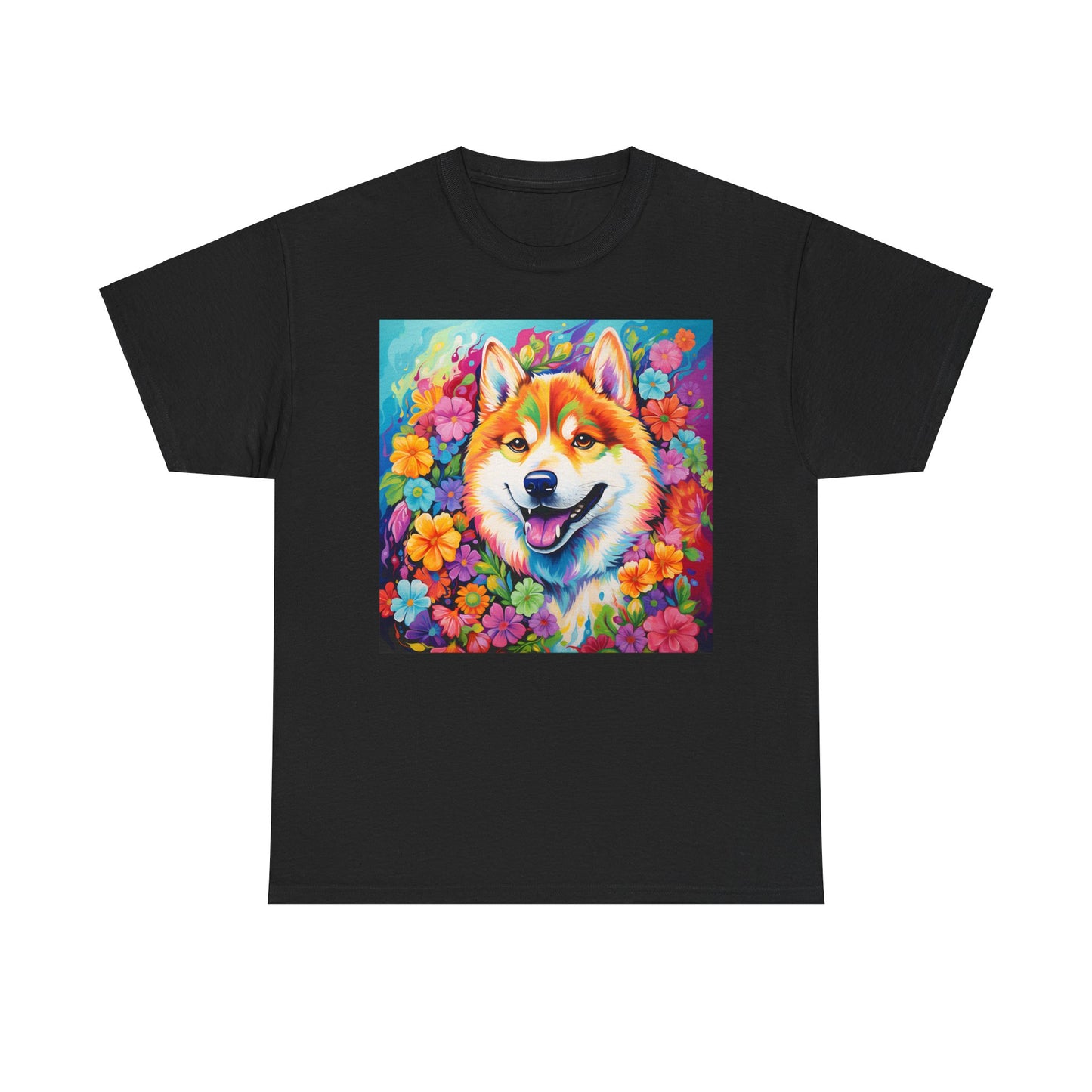 Floral Dog Lovers Shirt With Dog Paw, Dog Paw Gift, Dog Lover T-Shirt, Dog Mom Gifts for Dog Mom Lover, Cat Mom Gift, Dog Tee