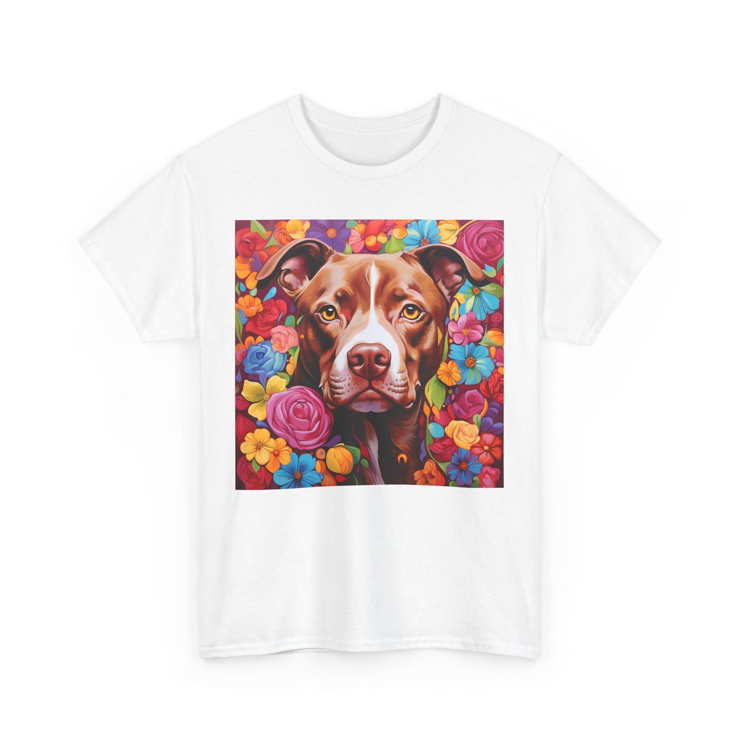 Floral Dog Lovers Shirt With Dog Paw, Dog Paw Gift, Dog Lover T-Shirt, Dog Mom Gifts for Dog Mom Lover, Cat Mom Gift, Dog Tee