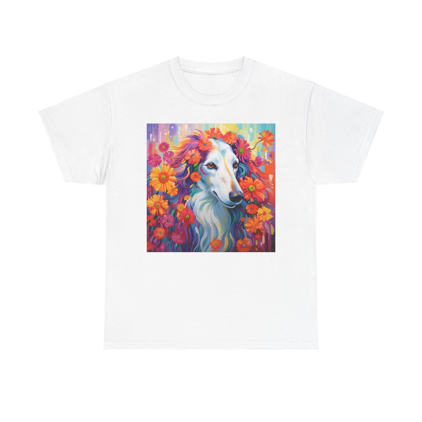 Floral Dog Lovers Shirt With Dog Paw, Dog Paw Gift, Dog Lover T-Shirt, Dog Mom Gifts for Dog Mom Lover, Cat Mom Gift, Dog Tee