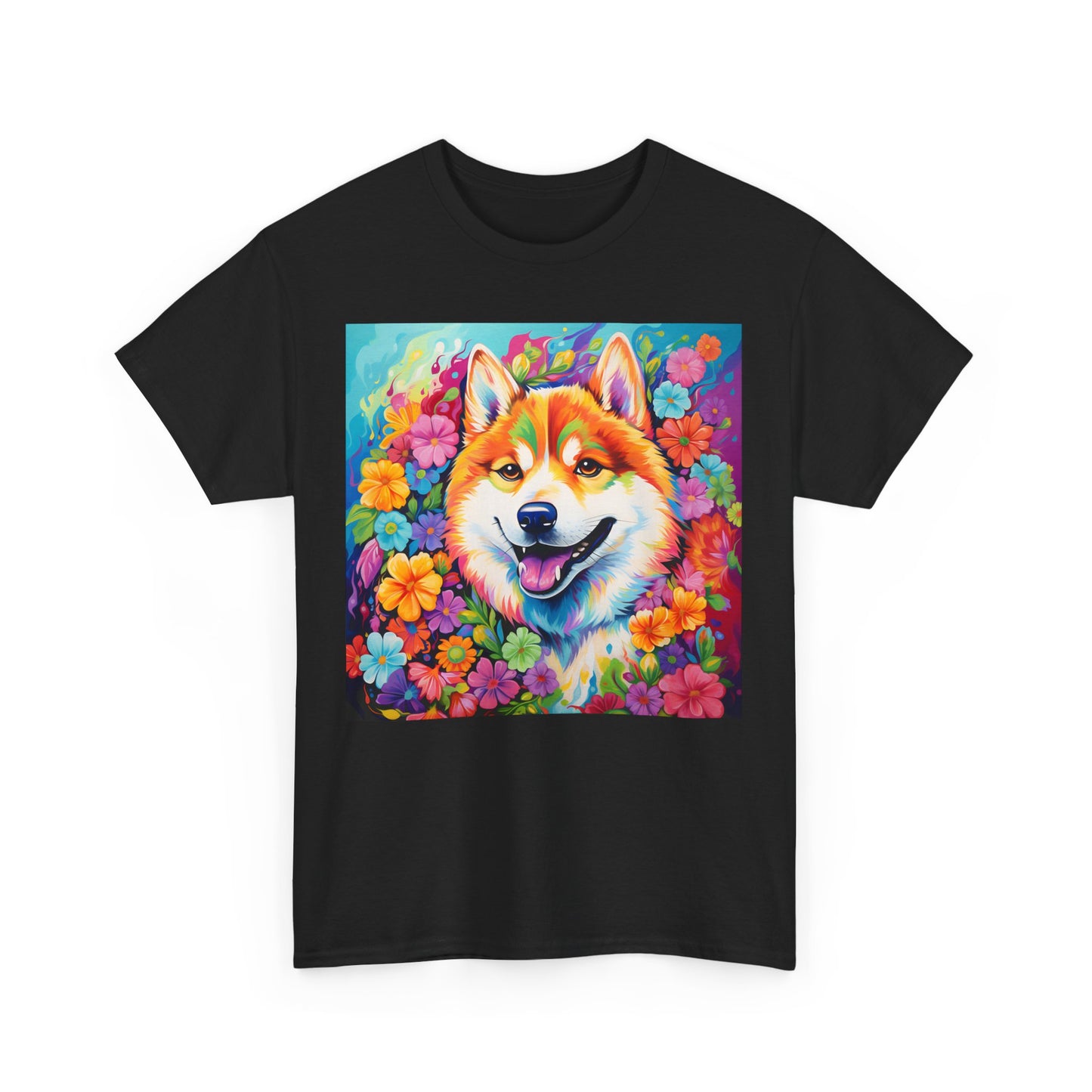 Floral Dog Lovers Shirt With Dog Paw, Dog Paw Gift, Dog Lover T-Shirt, Dog Mom Gifts for Dog Mom Lover, Cat Mom Gift, Dog Tee