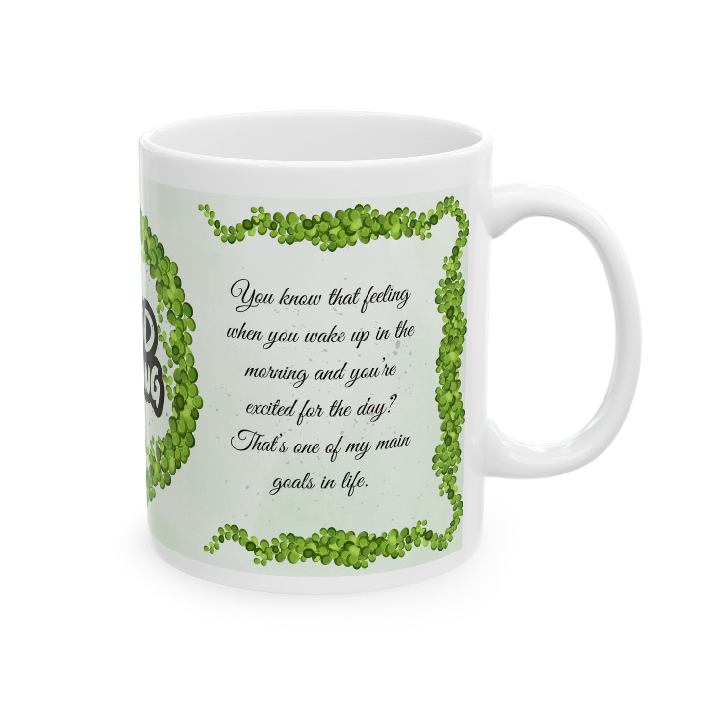 Daily Affirmation Coffee Mug, Positive Affirmations and Inspirational Quotes, Mom Mug Gift, Self Care Mug