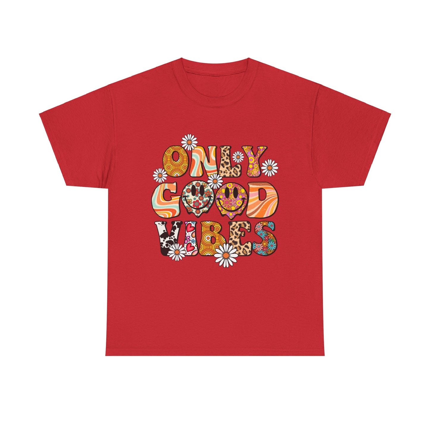 Only Good Vibes Positive Affirmation Shirt