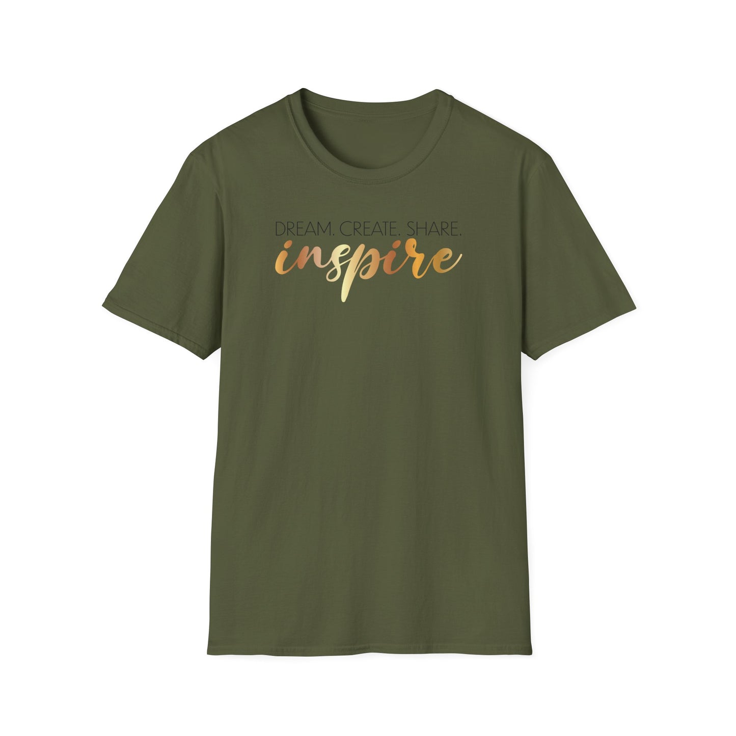 Dream Create Share Inspire,Inspirational Gift, Inspirational T-Shirt Gift, Trust in Yourself T-Shirt, Inspire T-shirt, Motivational T-Shirts, Inspirational T-Shirt Gift, Inspire, Dream Create Share T=Shirt Gift, Tee Gift