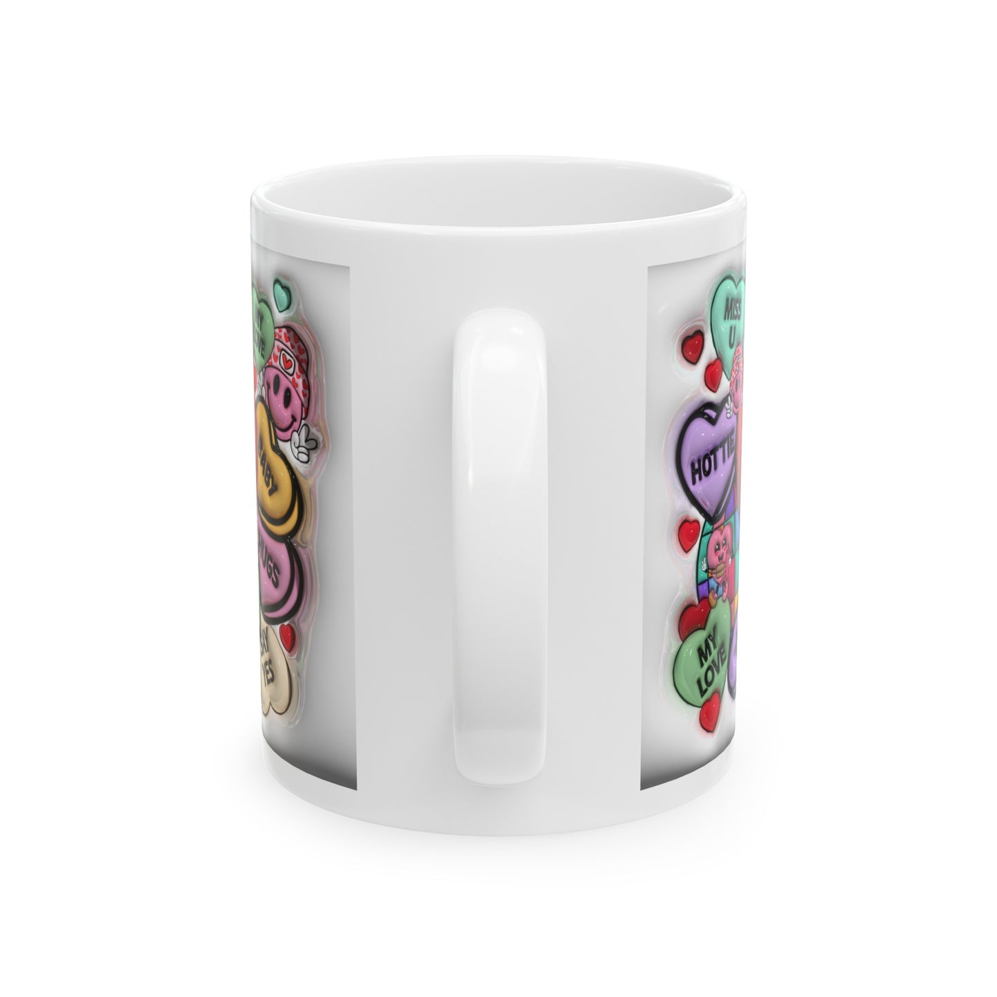 Heart Valentine's Mug, Heart Mug, Valentine's Day Mug, Heart Mug, Valentine's Mug, Love Mug, Valentine's Day