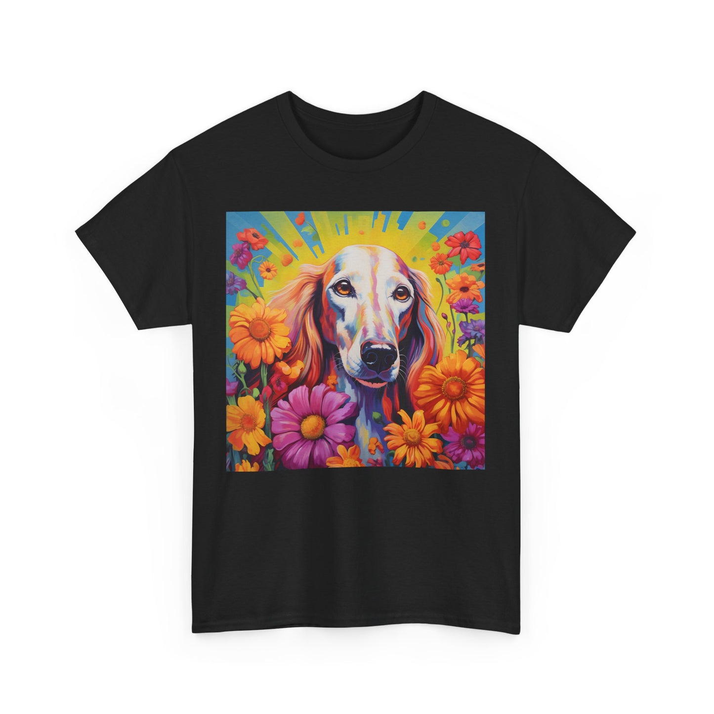 Floral Dog Lovers Shirt With Dog Paw, Dog Paw Gift, Dog Lover T-Shirt, Dog Mom Gifts for Dog Mom Lover, Cat Mom Gift, Dog Tee