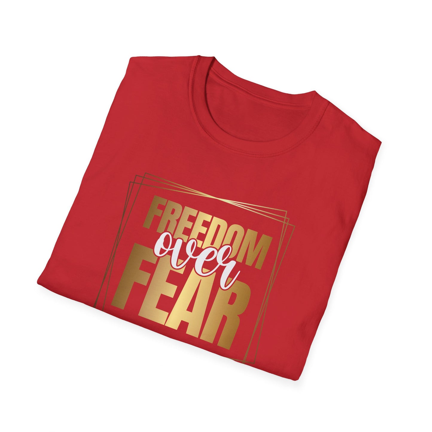 Freedom Over Fear, Inspirational Gift, Inspirational T-Shirt Gift, Trust in Yourself T-Shirt, Inspire T-shirt, Motivational T-Shirts, Inspirational T-Shirt Gift, Inspire, Dream Create Share T=Shirt Gift, Tee Gift