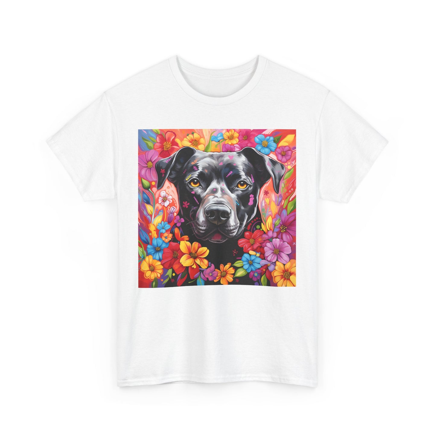 Floral Dog Shirt Gift For Dog Mom, Flower Dog Shirt, Wildflower T-Shirt, Dog Lover Outfit, Cute Puppy Shirt, Dog Owner Gift, Funny Dog Tee