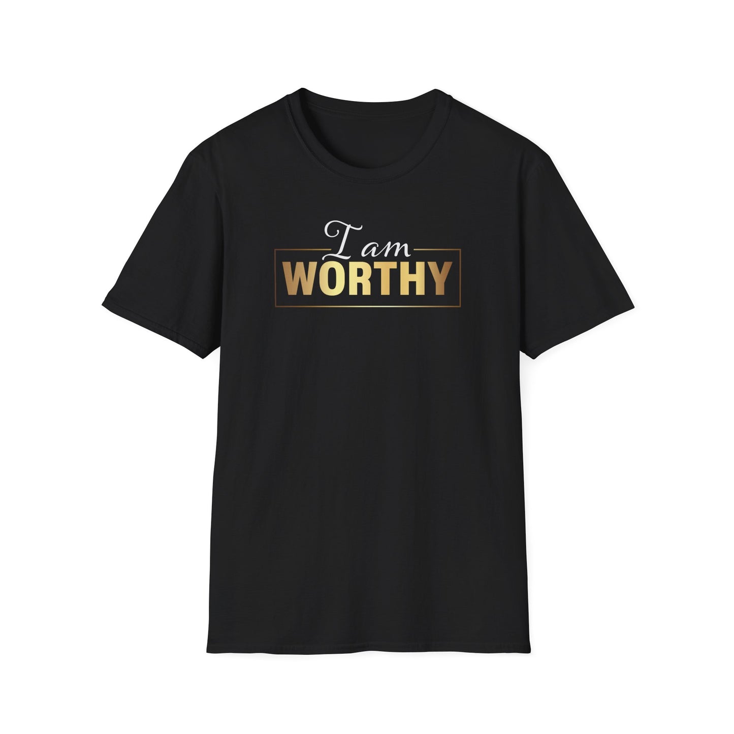 I Am Worthy,Inspirational Gift, Inspirational T-Shirt Gift, Trust in Yourself T-Shirt, Inspire T-shirt, Motivational T-Shirts, Inspirational T-Shirt Gift, Inspire, Dream Create Share T-Shirt Gift, Tee Gift, Good Mood