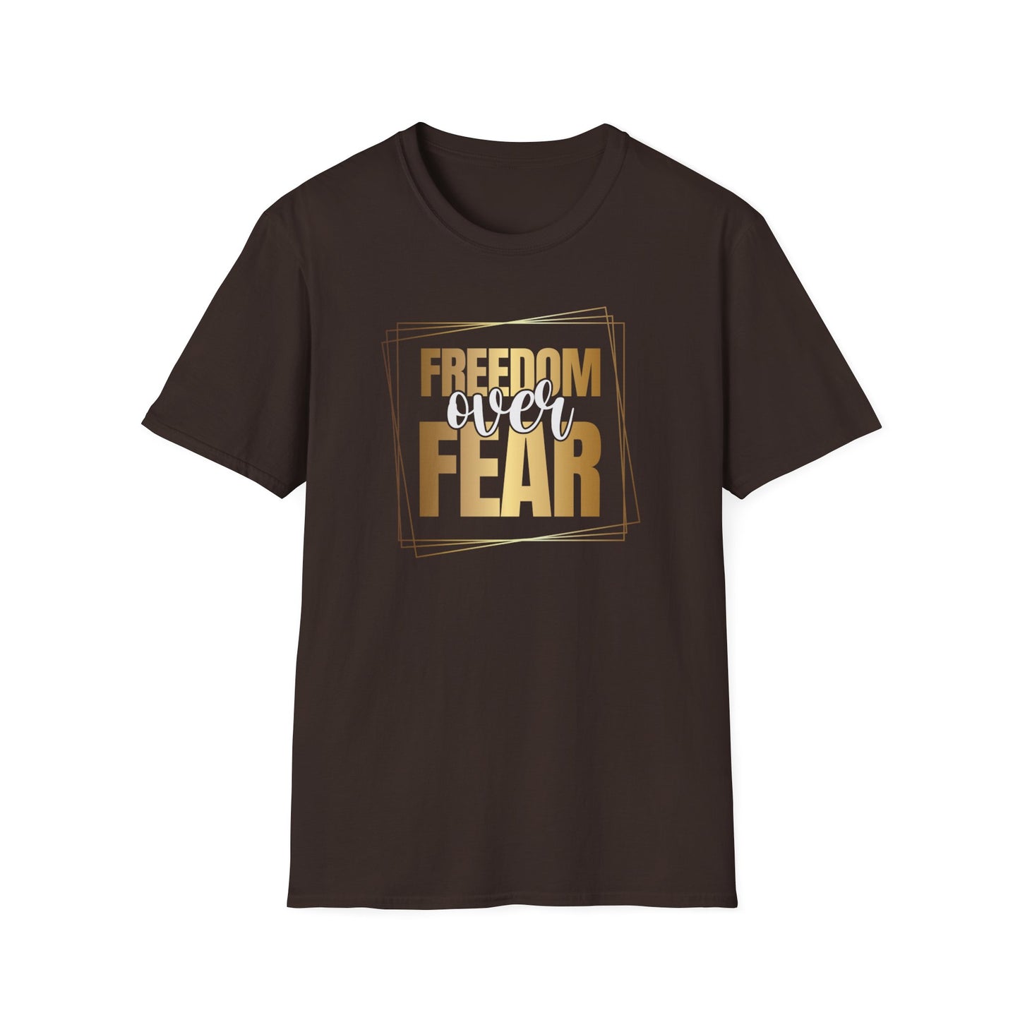 Freedom Over Fear, Inspirational Gift, Inspirational T-Shirt Gift, Trust in Yourself T-Shirt, Inspire T-shirt, Motivational T-Shirts, Inspirational T-Shirt Gift, Inspire, Dream Create Share T=Shirt Gift, Tee Gift