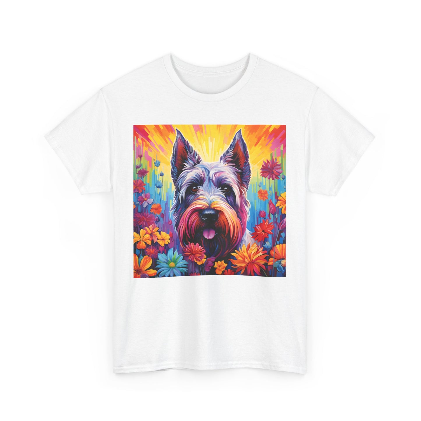 Floral Dog Lovers Shirt With Dog Paw, Dog Paw Gift, Dog Lover T-Shirt, Dog Mom Gifts for Dog Mom Lover, Cat Mom Gift, Dog Tee
