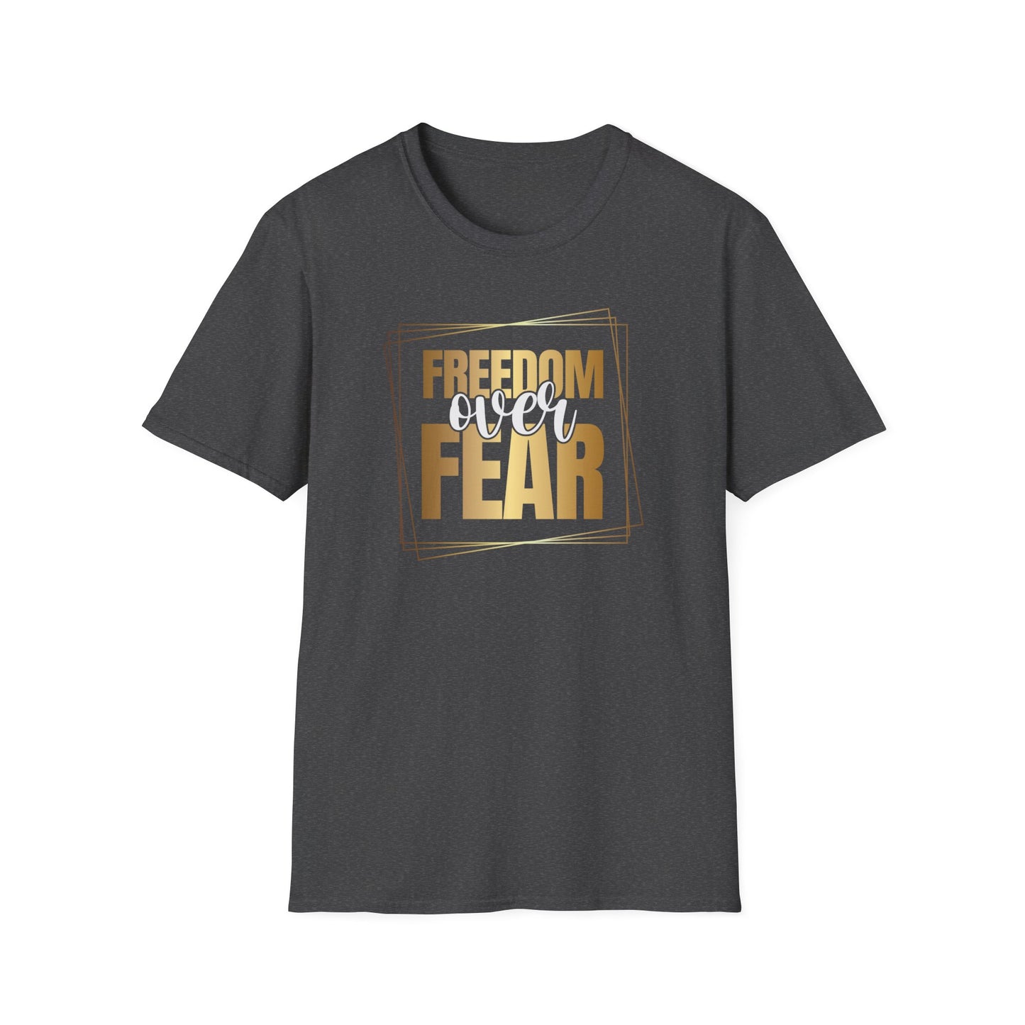 Freedom Over Fear, Inspirational Gift, Inspirational T-Shirt Gift, Trust in Yourself T-Shirt, Inspire T-shirt, Motivational T-Shirts, Inspirational T-Shirt Gift, Inspire, Dream Create Share T=Shirt Gift, Tee Gift