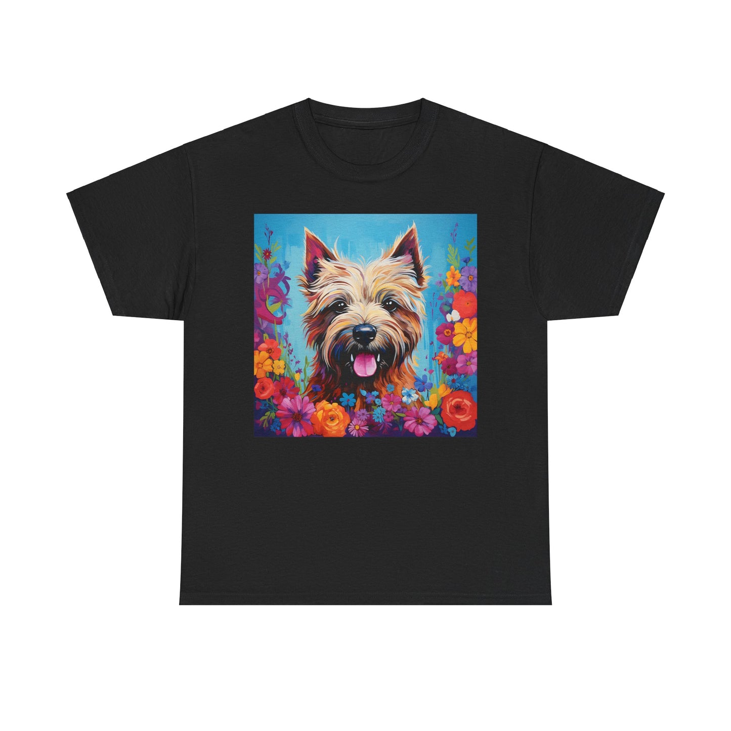 Floral Dog Lovers Shirt With Dog Paw, Dog Paw Gift, Dog Lover T-Shirt, Dog Mom Gifts for Dog Mom Lover, Cat Mom Gift, Dog Tee