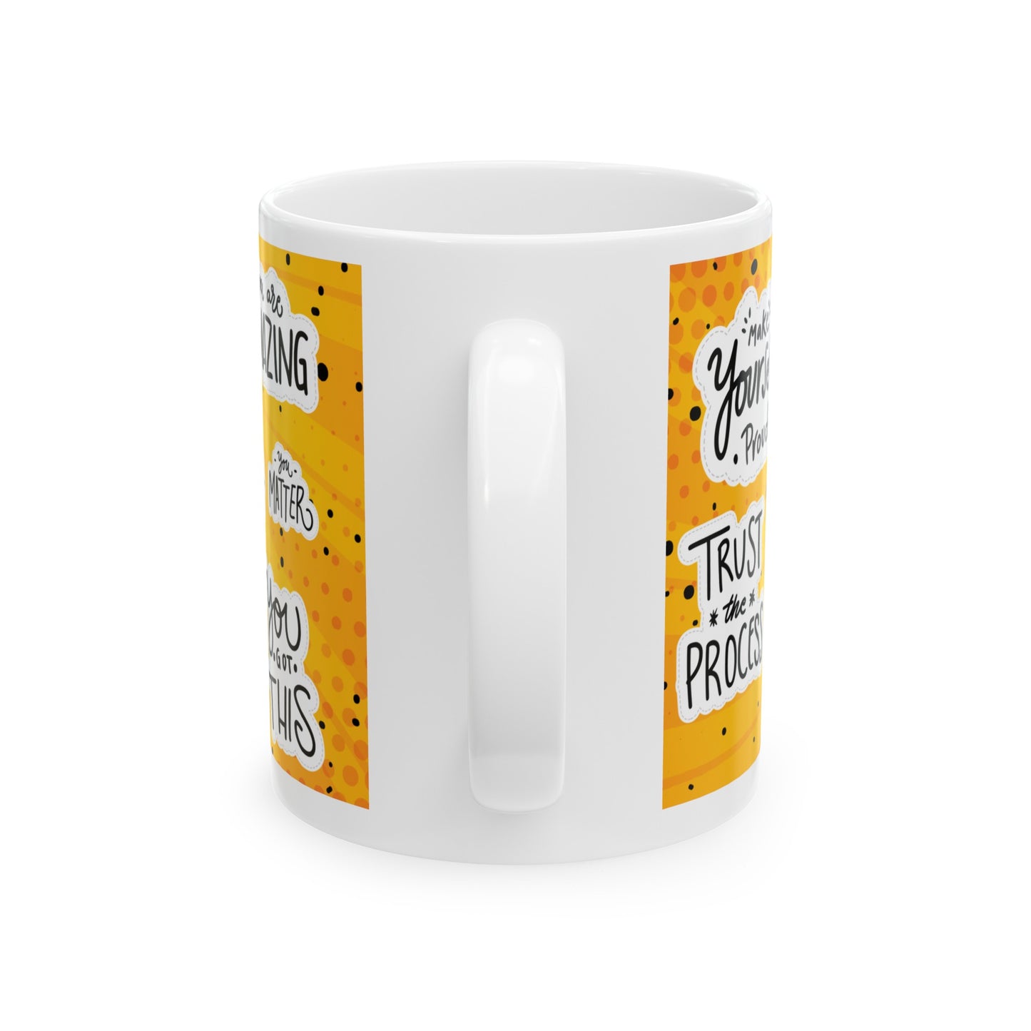 Daily Affirmation Coffee Mug, Positive Affirmations and Inspirational Quotes, Mom Mug Gift, Self Care Mug