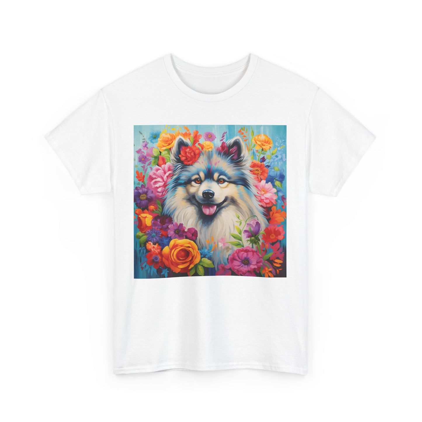 Floral Dog Shirt, Floral Dog Tee, Flower Dog Shirt, Animal Lover Tee, Dog Lover Gift Tee, Cute Dog, Floral Dog Birthday Shirt, Floral Dog