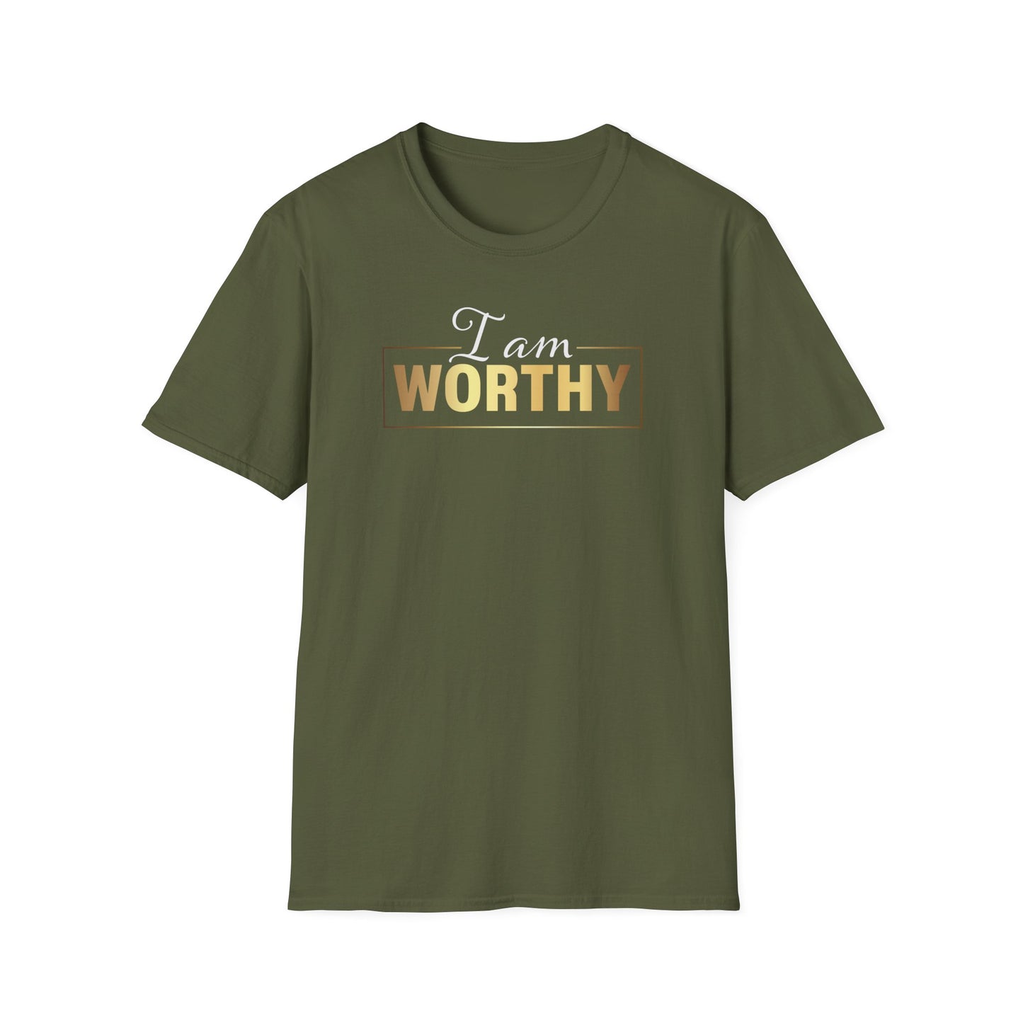 I Am Worthy,Inspirational Gift, Inspirational T-Shirt Gift, Trust in Yourself T-Shirt, Inspire T-shirt, Motivational T-Shirts, Inspirational T-Shirt Gift, Inspire, Dream Create Share T-Shirt Gift, Tee Gift, Good Mood