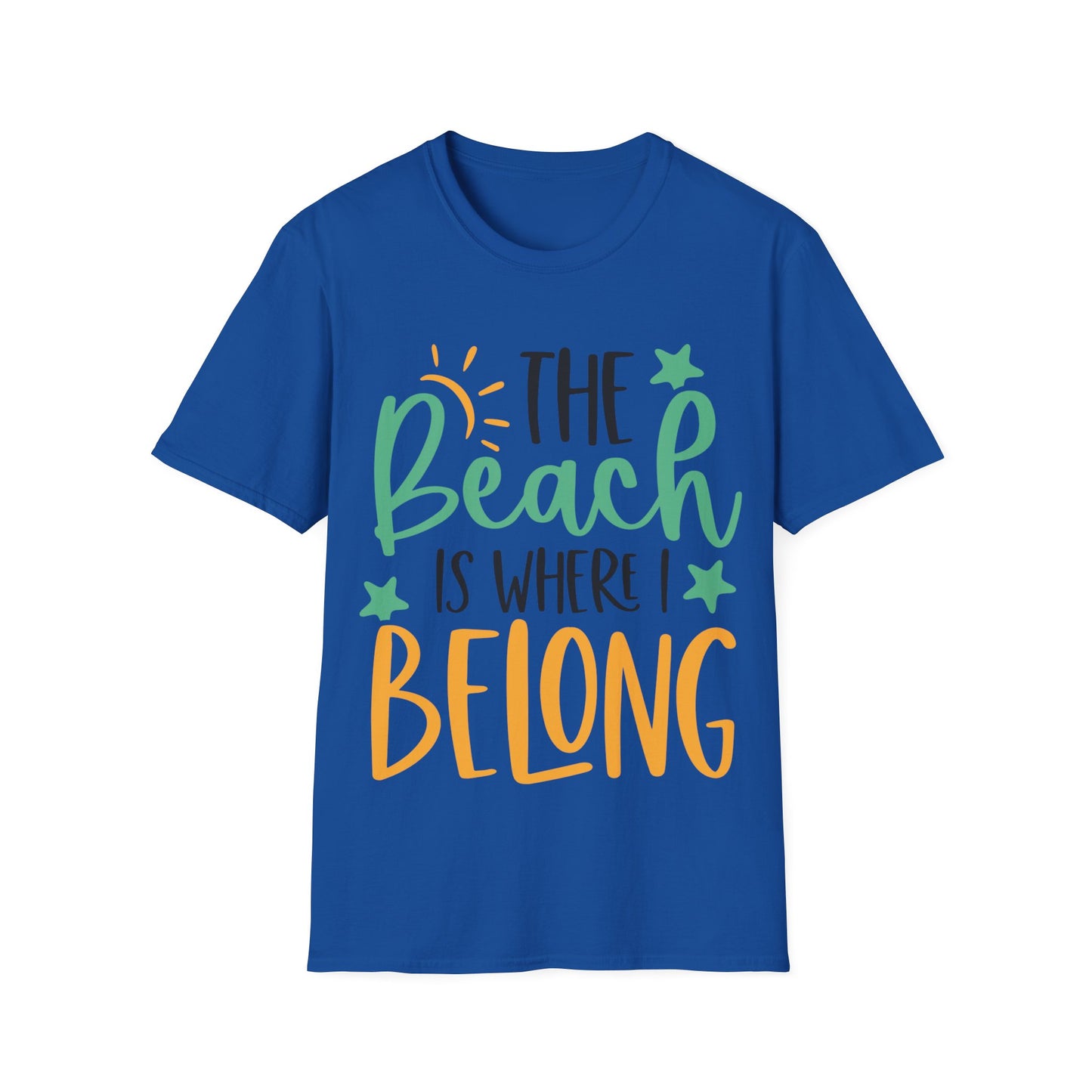 The Beach Is Where I Belong Shirt, Beach Lovers Shirt, Happy Holiday Tee, Summer Shirt, Funny Holiday Shirt, Cruise Vacation Tee