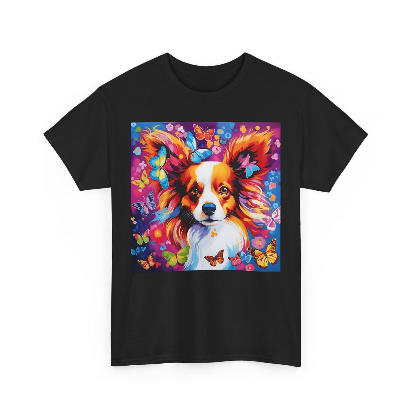 Floral Dog Shirt, Floral Dog Tee, Flower Dog Shirt, Animal Lover Tee, Dog Lover Gift Tee, Cute Dog, Floral Dog Birthday Shirt, Floral Dog