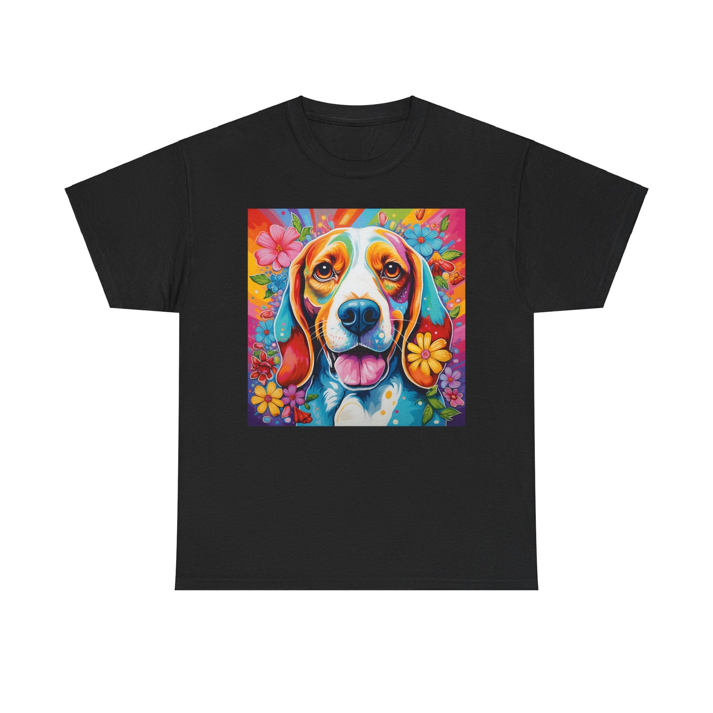 Floral Dog Shirt Gift For Dog Mom, Flower Dog Shirt, Wildflower T-Shirt, Dog Lover Outfit, Cute Puppy Shirt, Dog Owner Gift, Funny Dog Tee