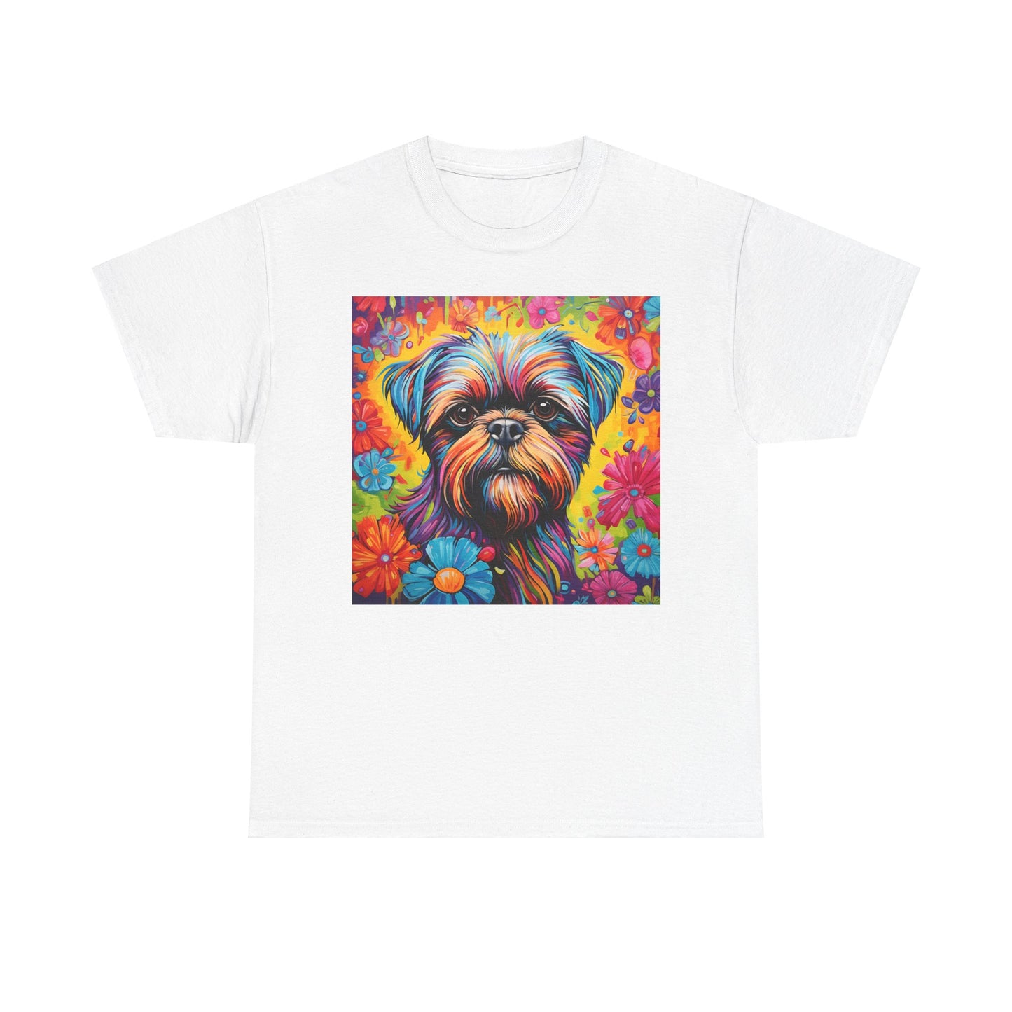 Floral Dog Lovers Shirt With Dog Paw, Dog Paw Gift, Dog Lover T-Shirt, Dog Mom Gifts for Dog Mom Lover, Cat Mom Gift, Dog Tee