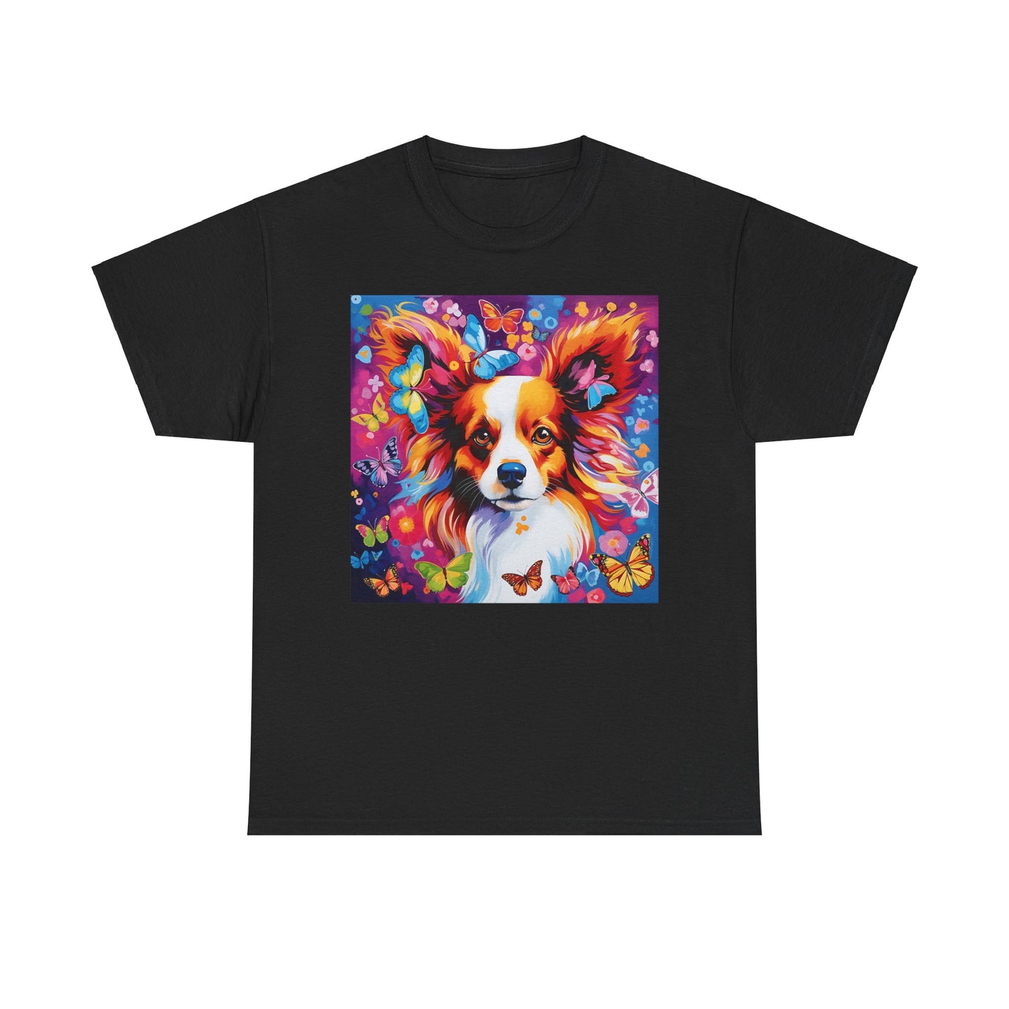 Floral Dog Shirt, Floral Dog Tee, Flower Dog Shirt, Animal Lover Tee, Dog Lover Gift Tee, Cute Dog, Floral Dog Birthday Shirt, Floral Dog