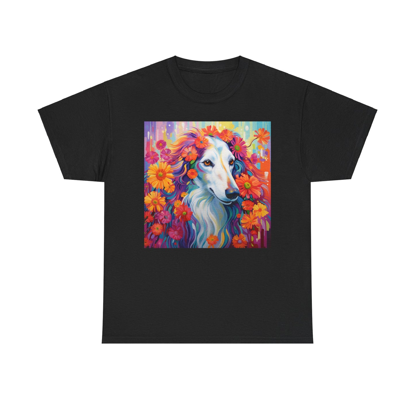 Floral Dog Lovers Shirt With Dog Paw, Dog Paw Gift, Dog Lover T-Shirt, Dog Mom Gifts for Dog Mom Lover, Cat Mom Gift, Dog Tee