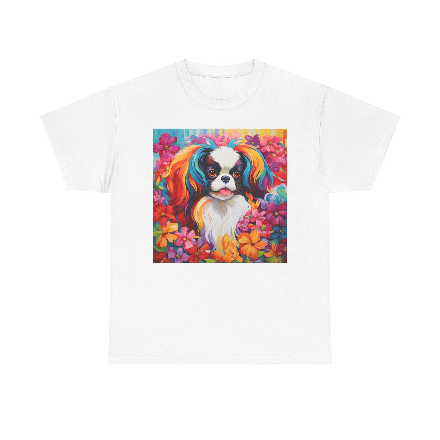 Floral Dog Shirt, Floral Dog Tee, Flower Dog Shirt, Animal Lover Tee, Dog Lover Gift Tee, Cute Dog, Floral Dog Birthday Shirt, Floral Dog
